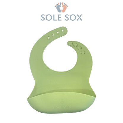 Silicone Baby Bibs with Food Catcher